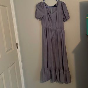 SHEIN Blue Maxi Dress